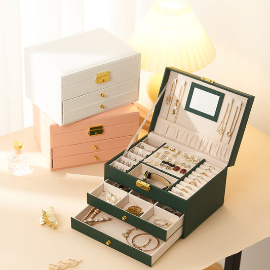Portable Storage Case for Jewelry and Small Accessories