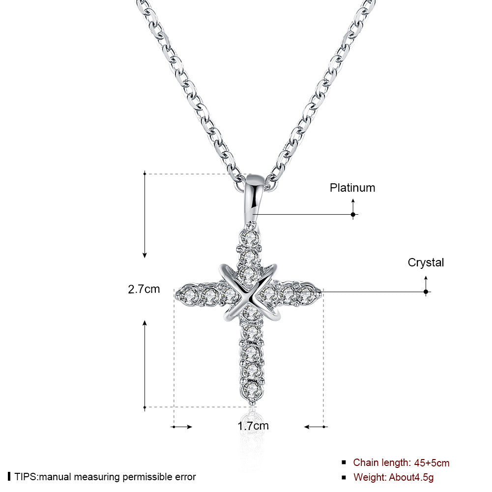 Brass With Plated Fashion Jewelry Necklace