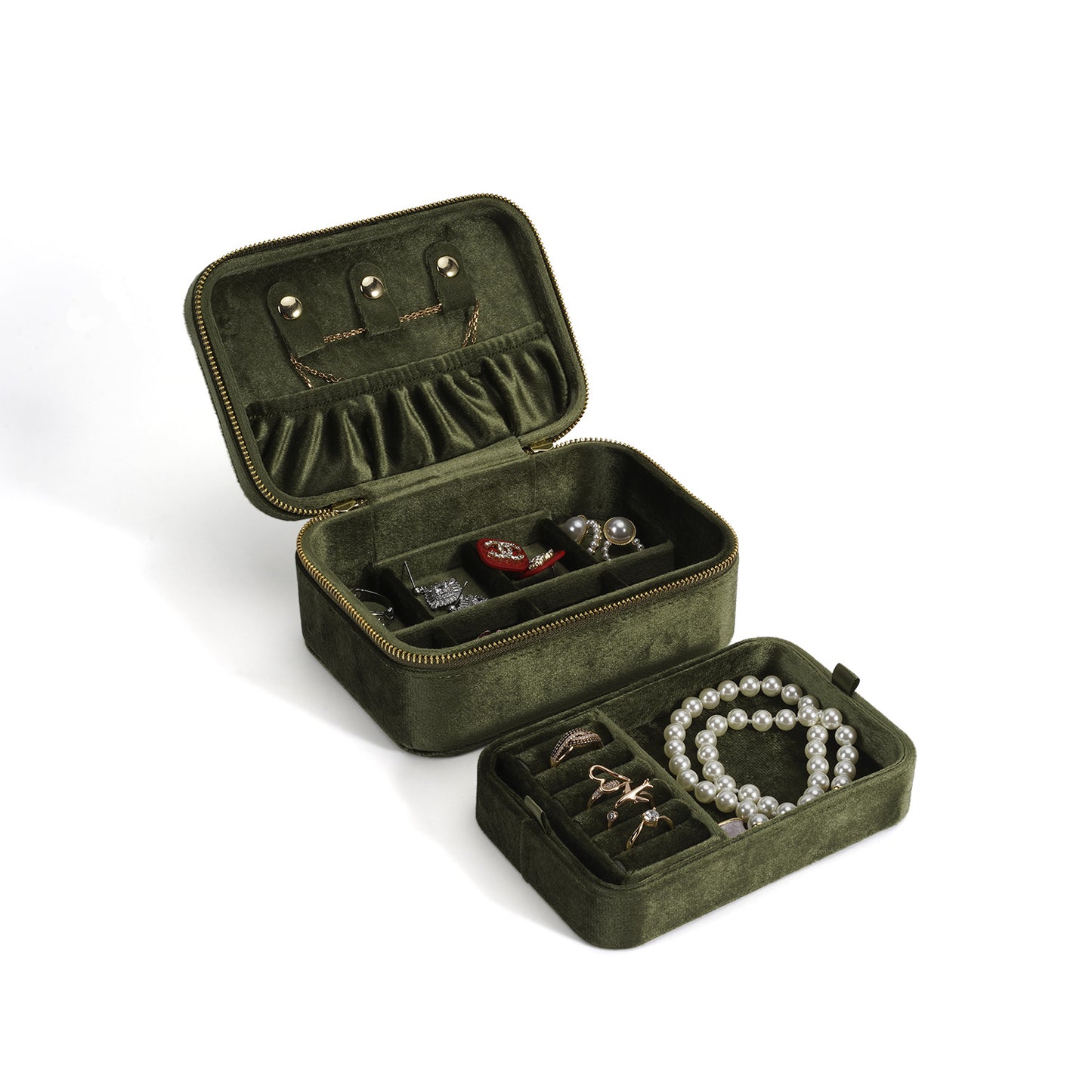 Portable Storage Case for Jewelry and Small Accessories