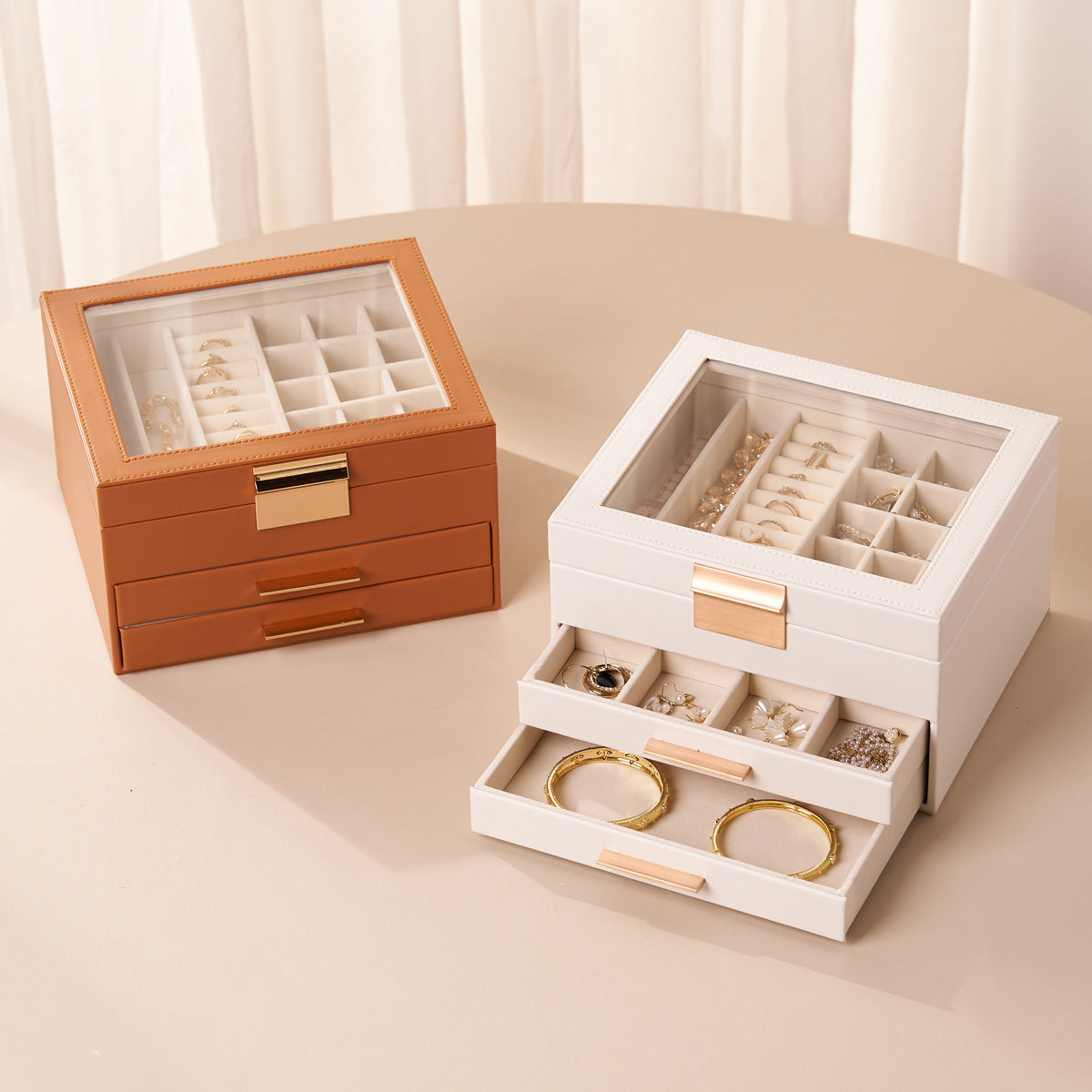 Portable Storage Case for Jewelry and Small Accessories