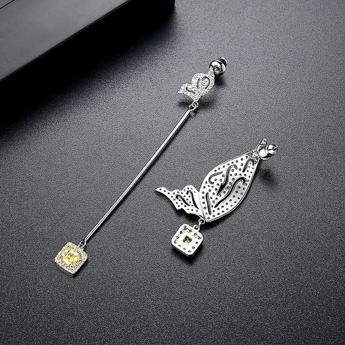 Copper With Plated Fashion Jewelry Earrings