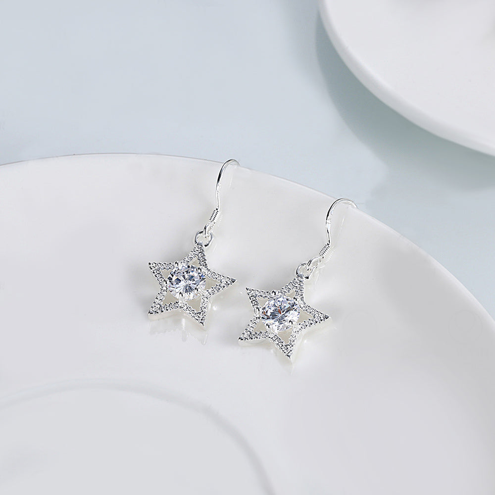 Brass With Plated Fashion Jewelry Earrings