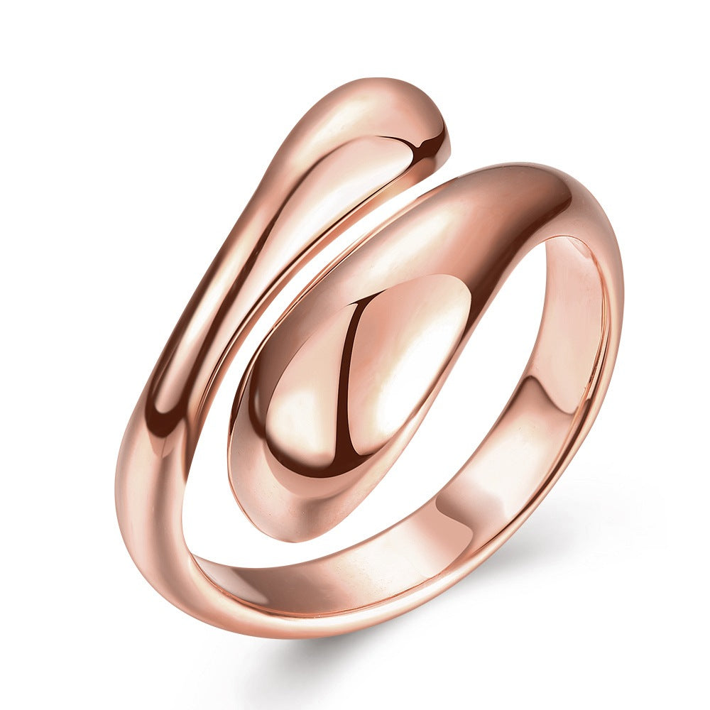 Copper With Plated Fashion Ring