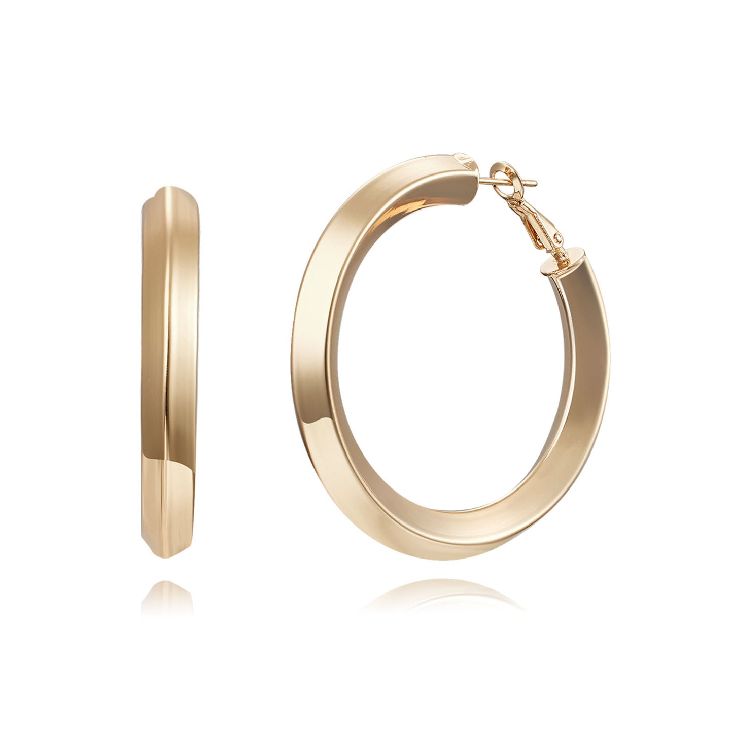 Brass With Plated Fashion Jewelry Earrings