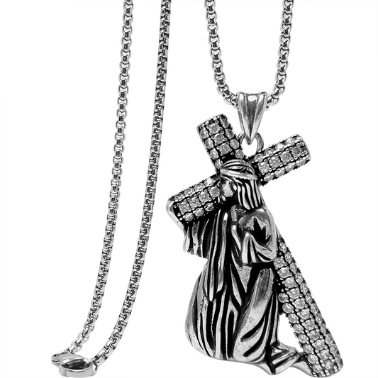 Cross Pendant Necklace, Men Women's Fashion Jewelry, Perfect for Parties & Gifts, Elegant Accessory for Everyday Wear