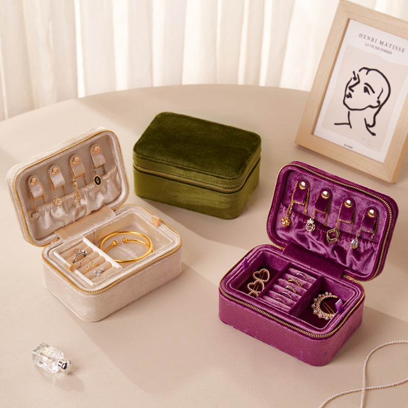 Portable Storage Case for Jewelry and Small Accessories