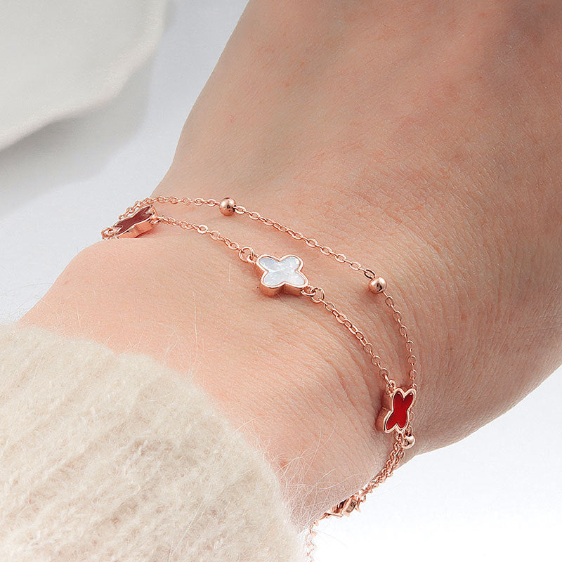 925 Sterling Silver Fashion Lucky Bracelet