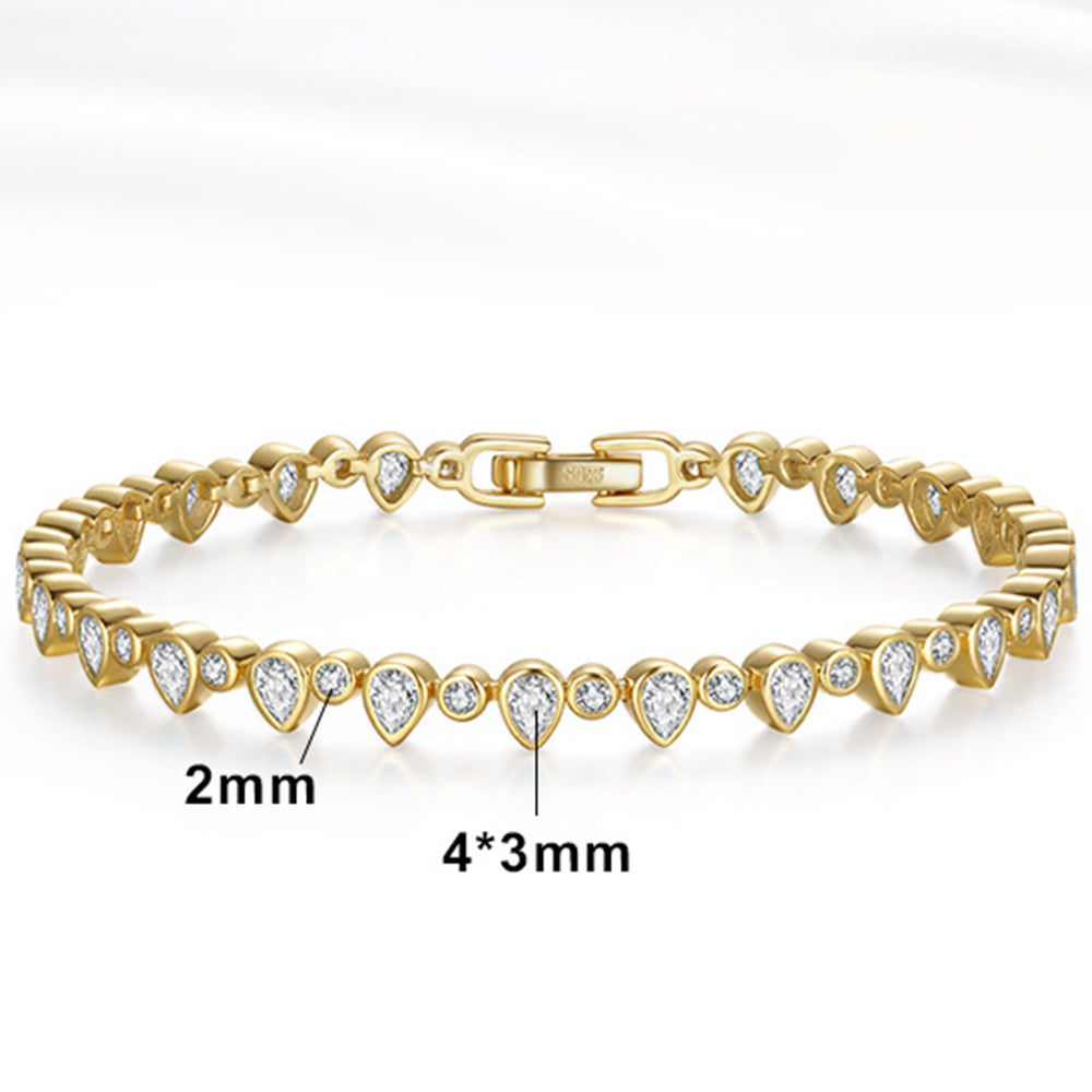 925 Sterling Silver Tennis Bracelet
