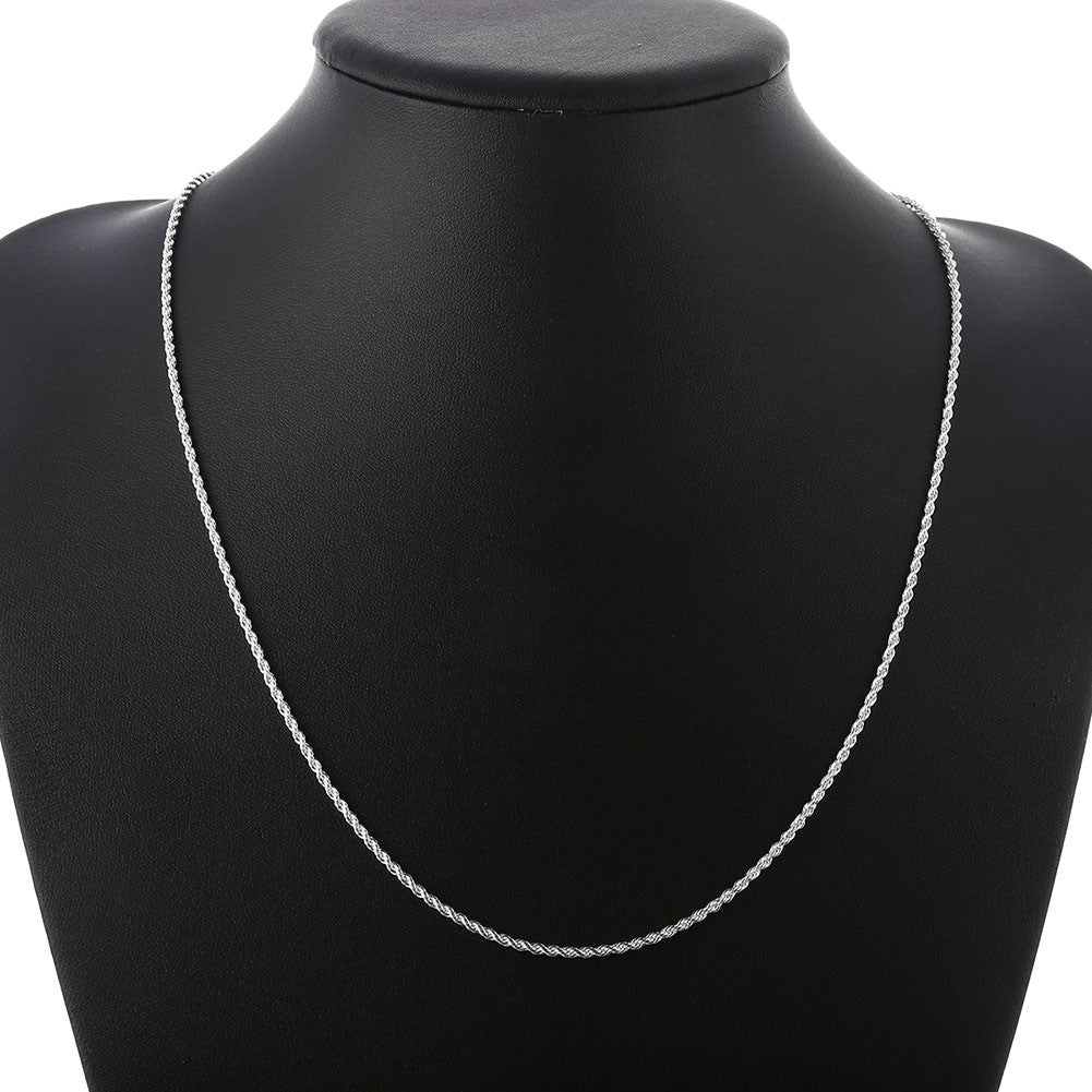 Brass With Plated Fashion Jewelry Necklace