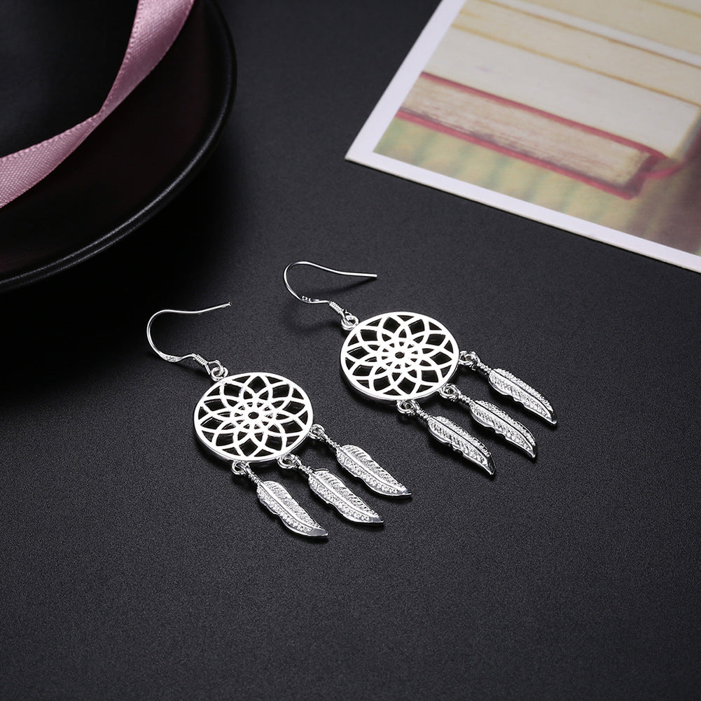 Brass With Plated Fashion Jewelry Earrings