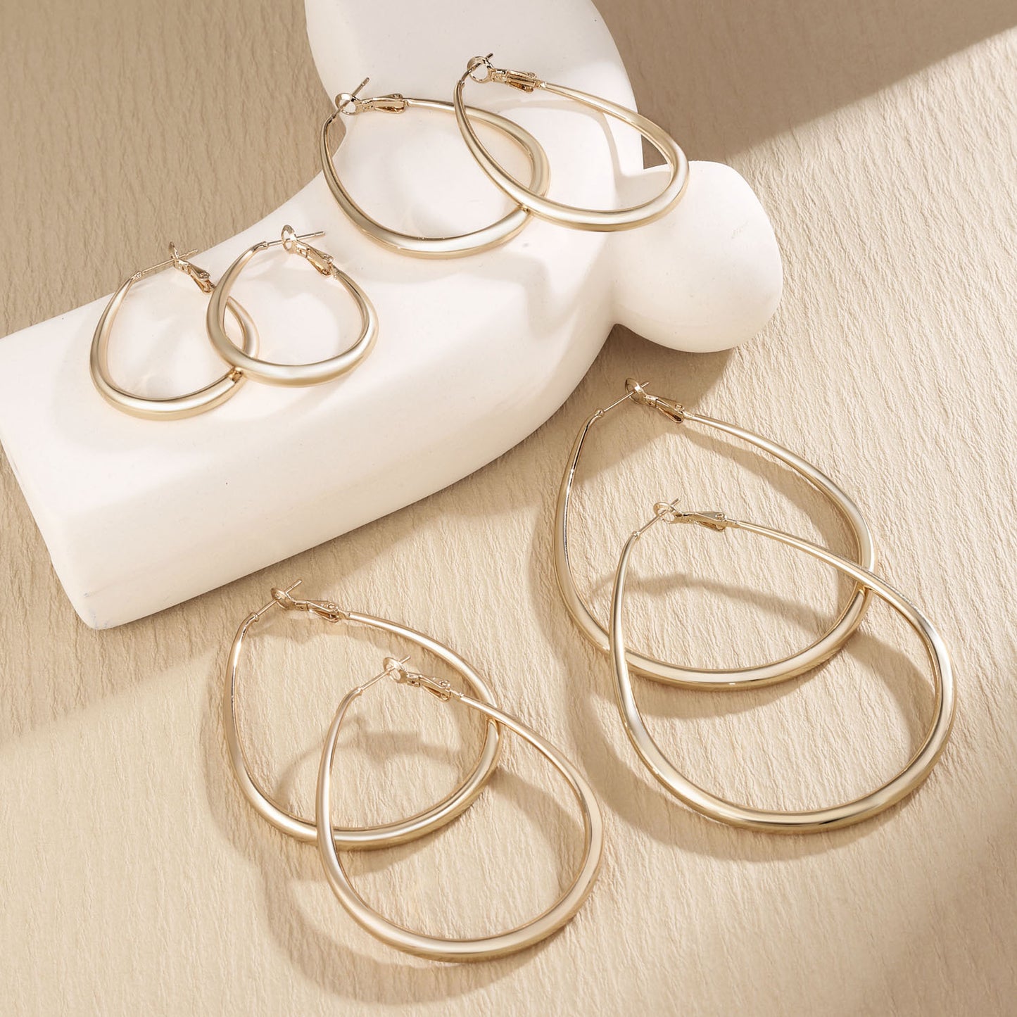 Brass With Plated Fashion Jewelry Earrings