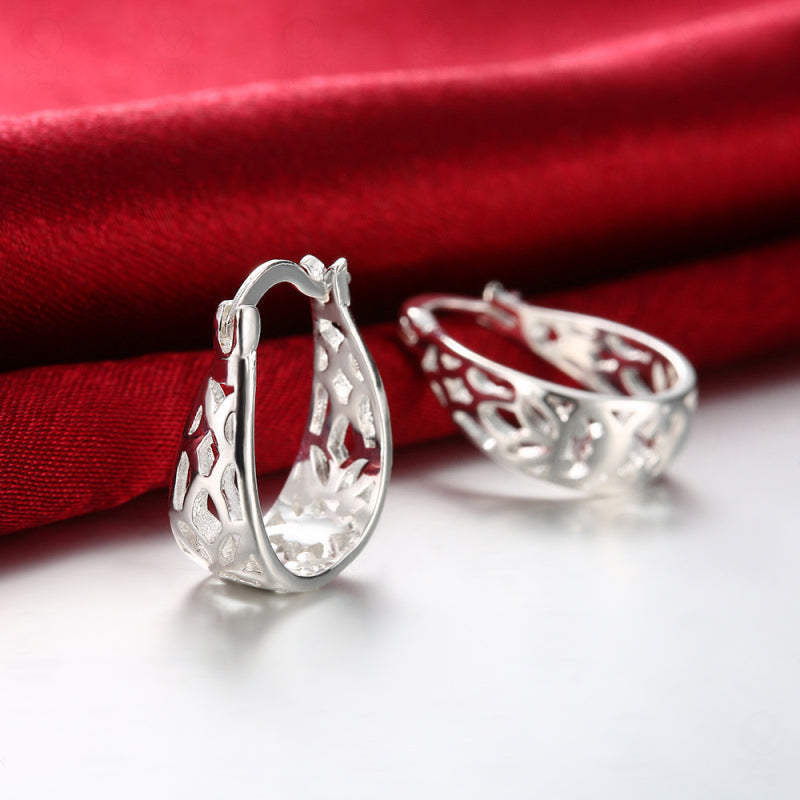 Brass With Plated Fashion Jewelry Earrings