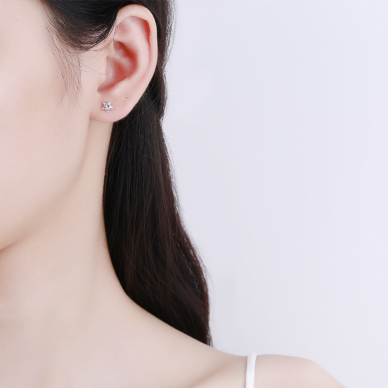 925 Sterling Silver Screwed Earrings