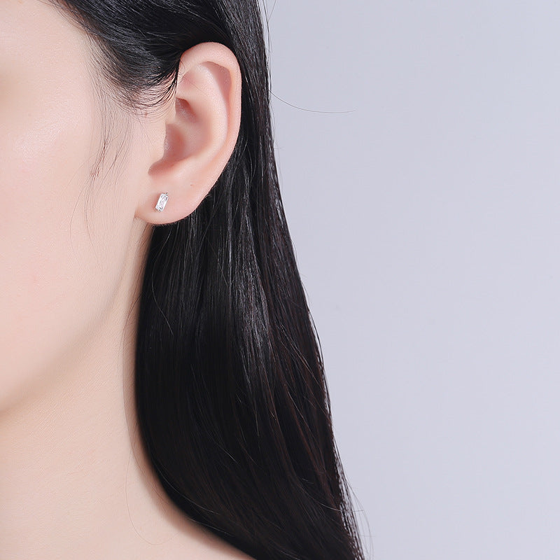 925 Sterling Silver Screwed Earrings