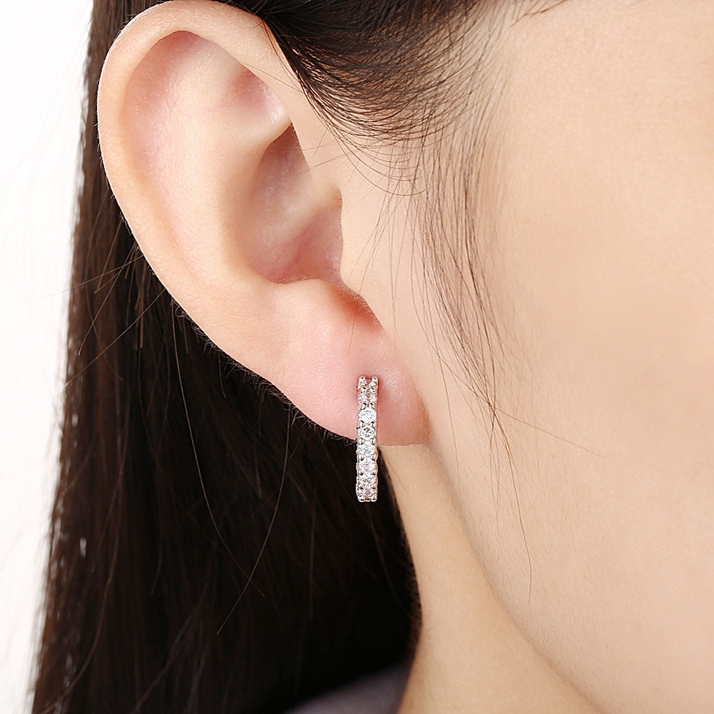 Brass With Plated Fashion Jewelry Earrings