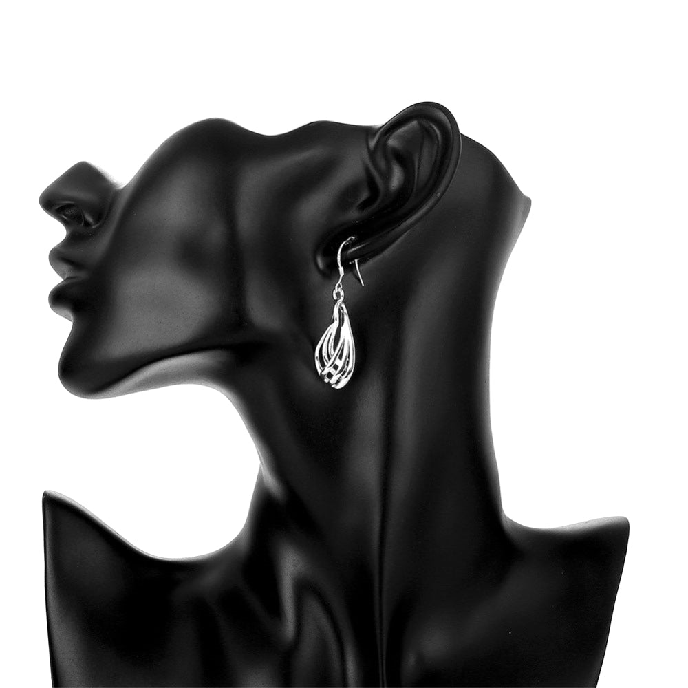 Brass With Plated Fashion Jewelry Earrings