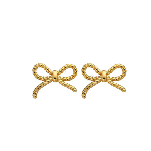 Stainless Steel Jewelry Fashion Knot Earrings