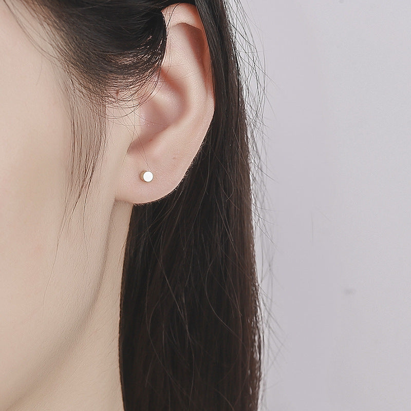 925 Sterling Silver Screwed Earrings