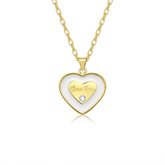 Brass With Plated Fashion Jewelry Necklace