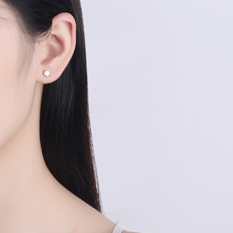925 Sterling Silver Screwed Earrings