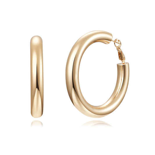 Brass With Plated Fashion Jewelry Earrings