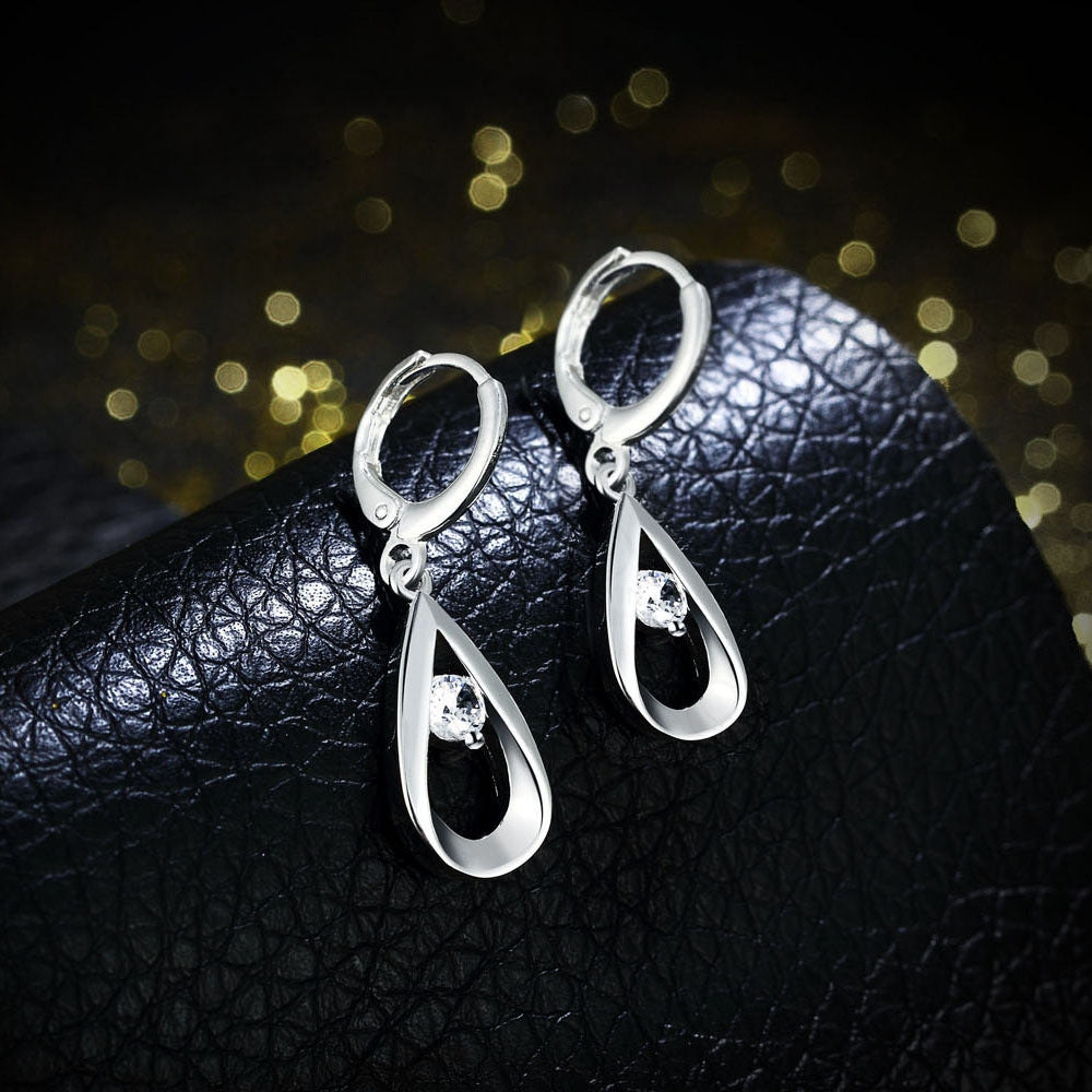 Brass With Plated Fashion Jewelry Earrings