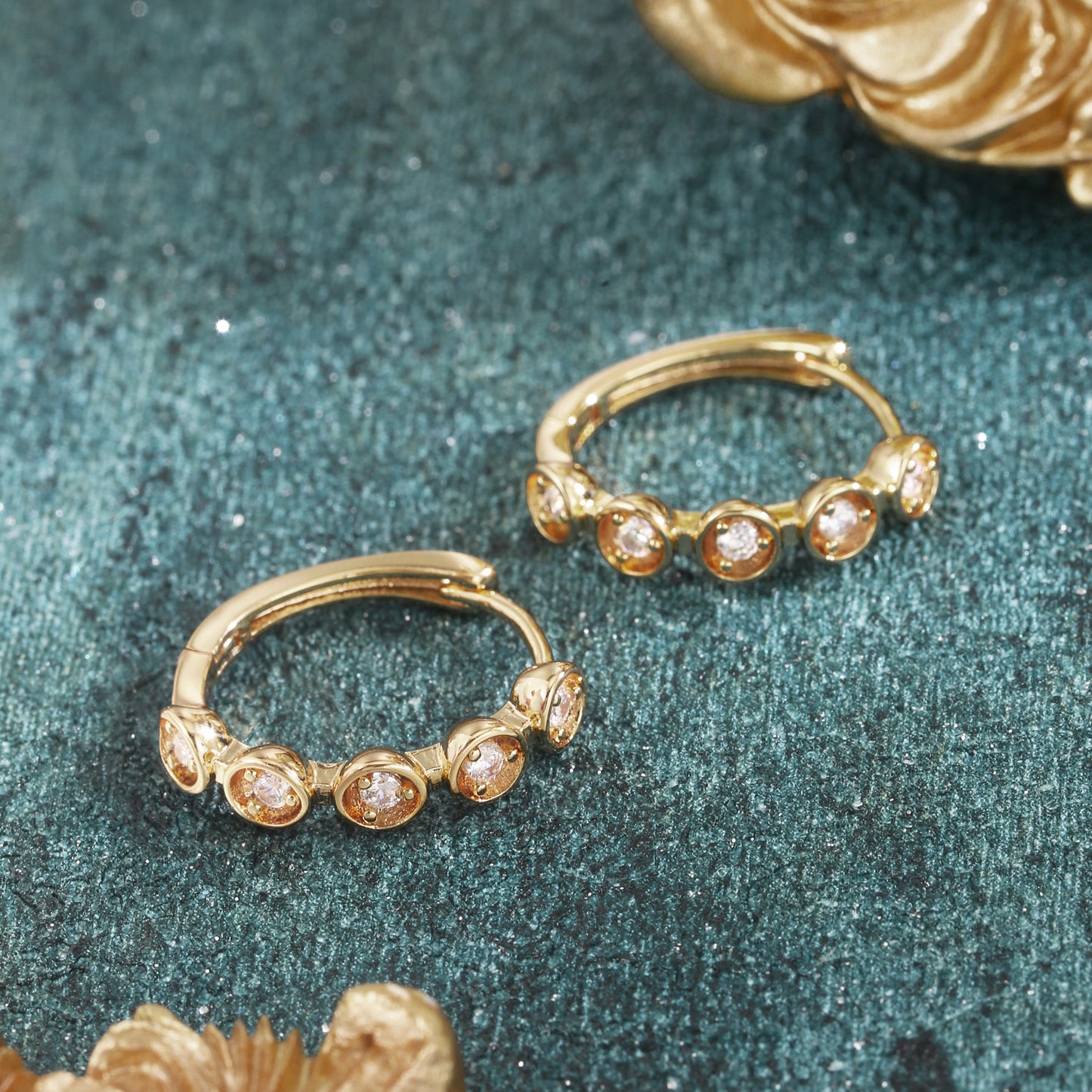 Brass With Plated Fashion Jewelry Earrings