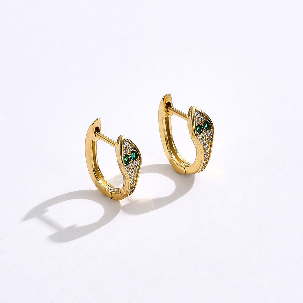 Brass With Plated Fashion Jewelry Earrings