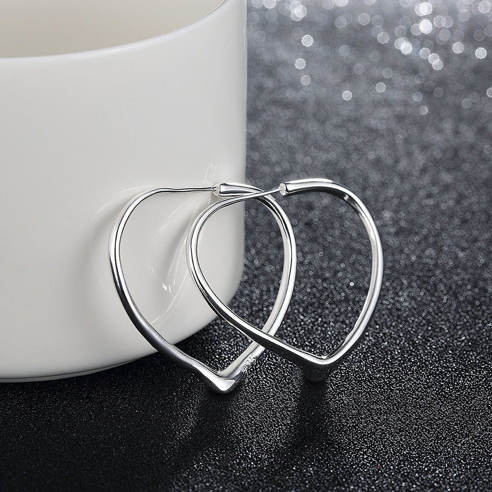 Brass With Plated Fashion Jewelry Earrings