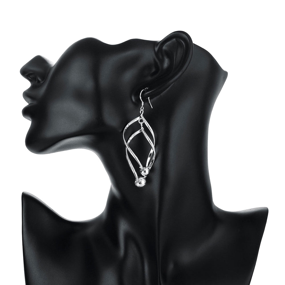 Brass With Plated Fashion Jewelry Earrings