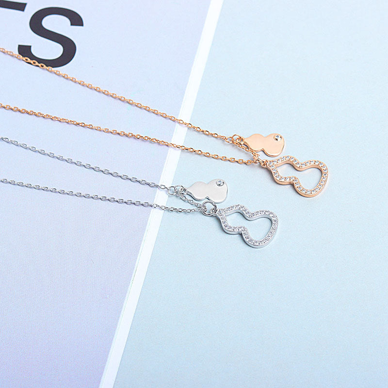 925 Sterling Silver Fashion Lucky Necklace