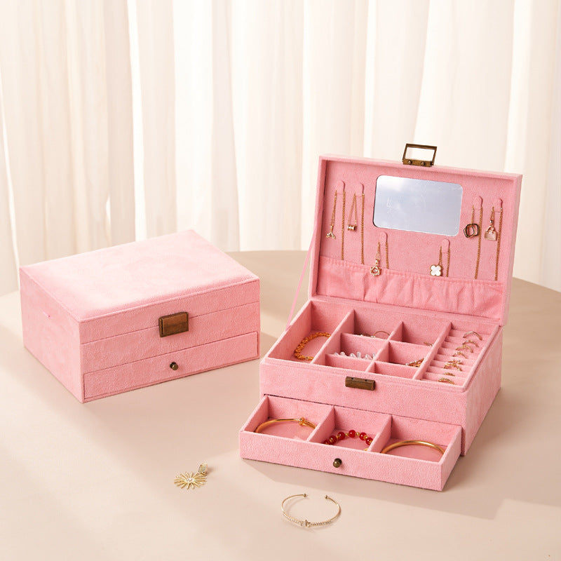 Portable Storage Case for Jewelry and Small Accessories