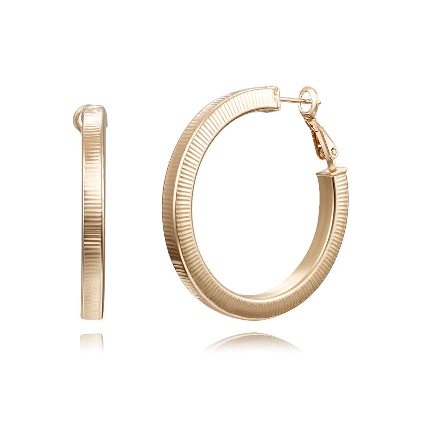 Brass With Plated Fashion Jewelry Earrings