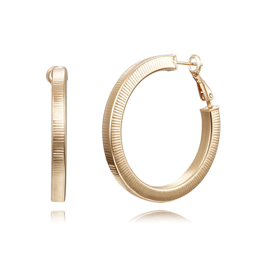 Brass With Plated Fashion Jewelry Earrings