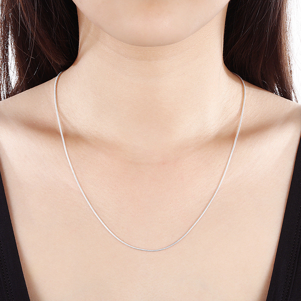 Brass With Plated Fashion Jewelry Necklace
