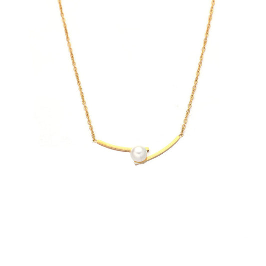 Stainless Steel Jewelry Fashion Pearl Necklace