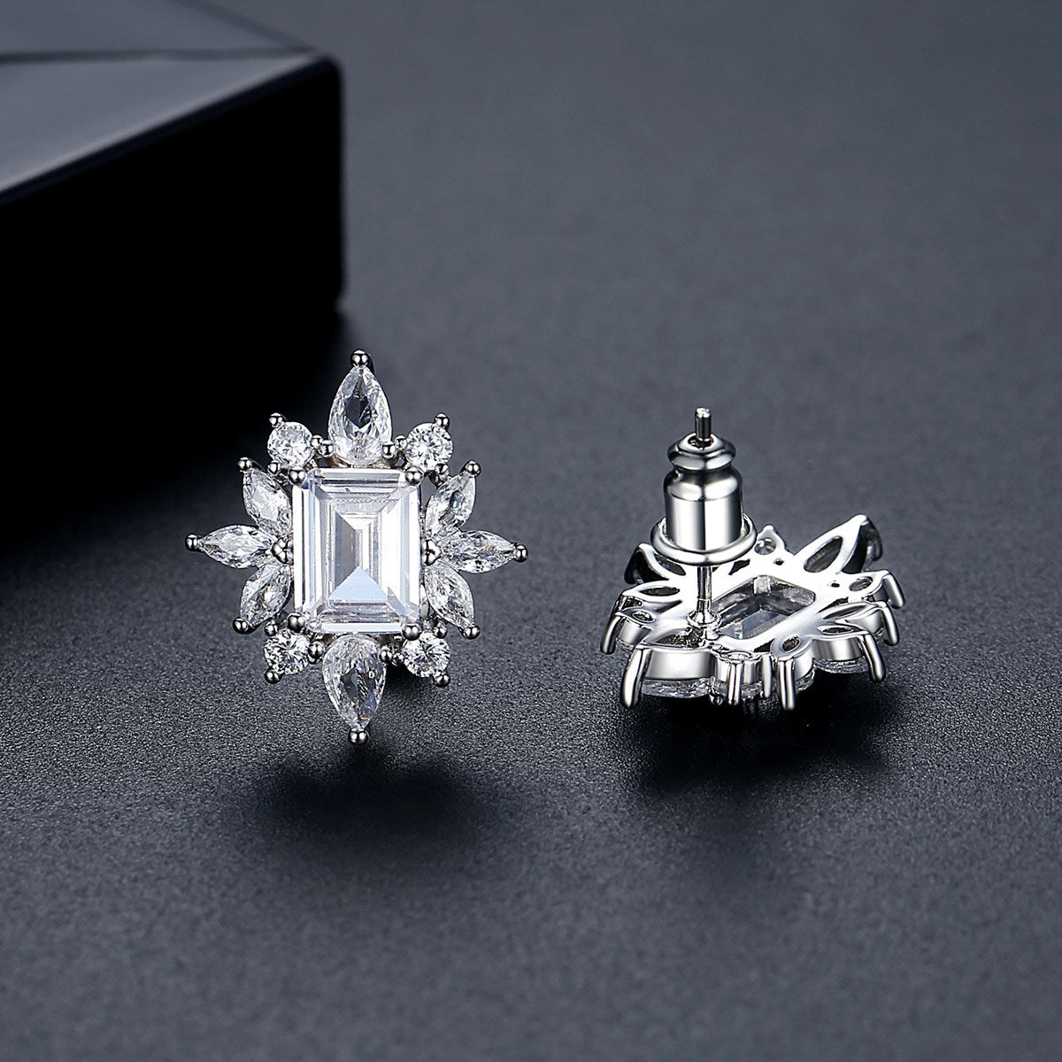 Copper With Plated Fashion Jewelry Earrings