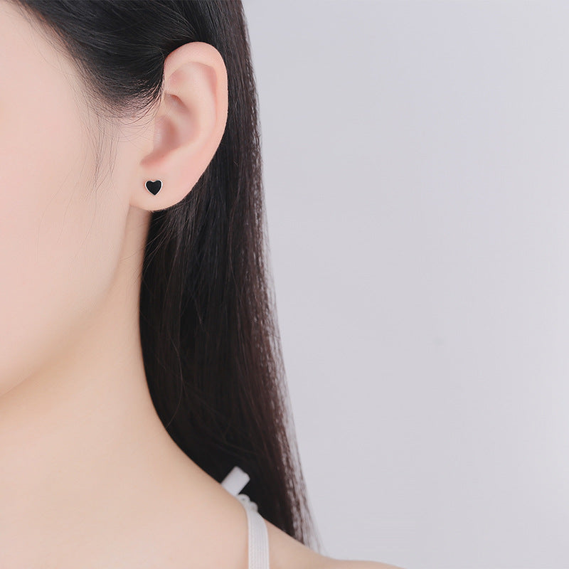 925 Sterling Silver Star Screwed Earrings