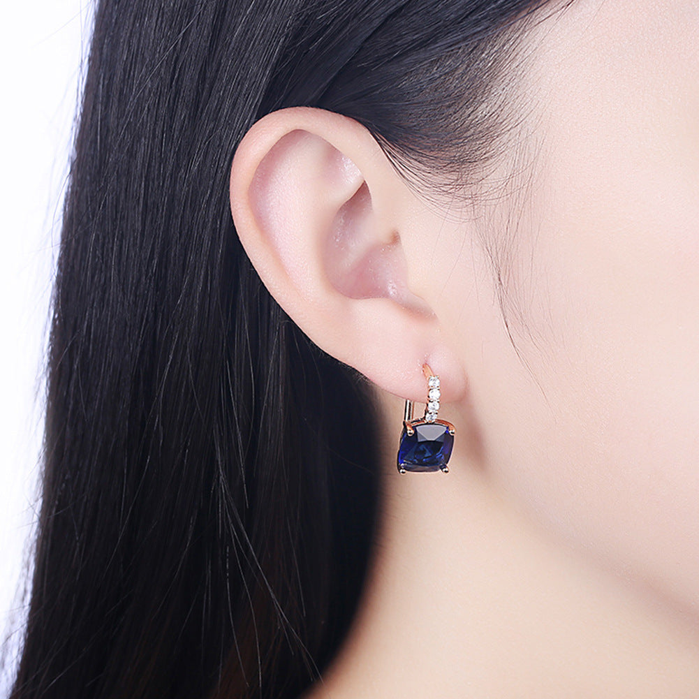 Brass With Plated Fashion Jewelry Earrings
