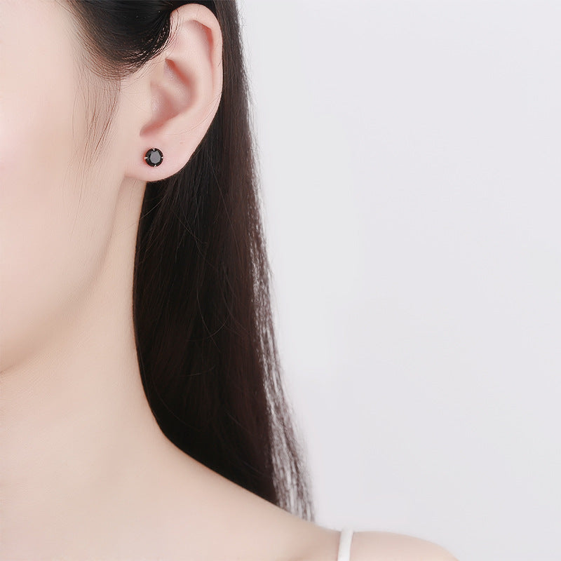 925 Sterling Silver Screwed Earrings