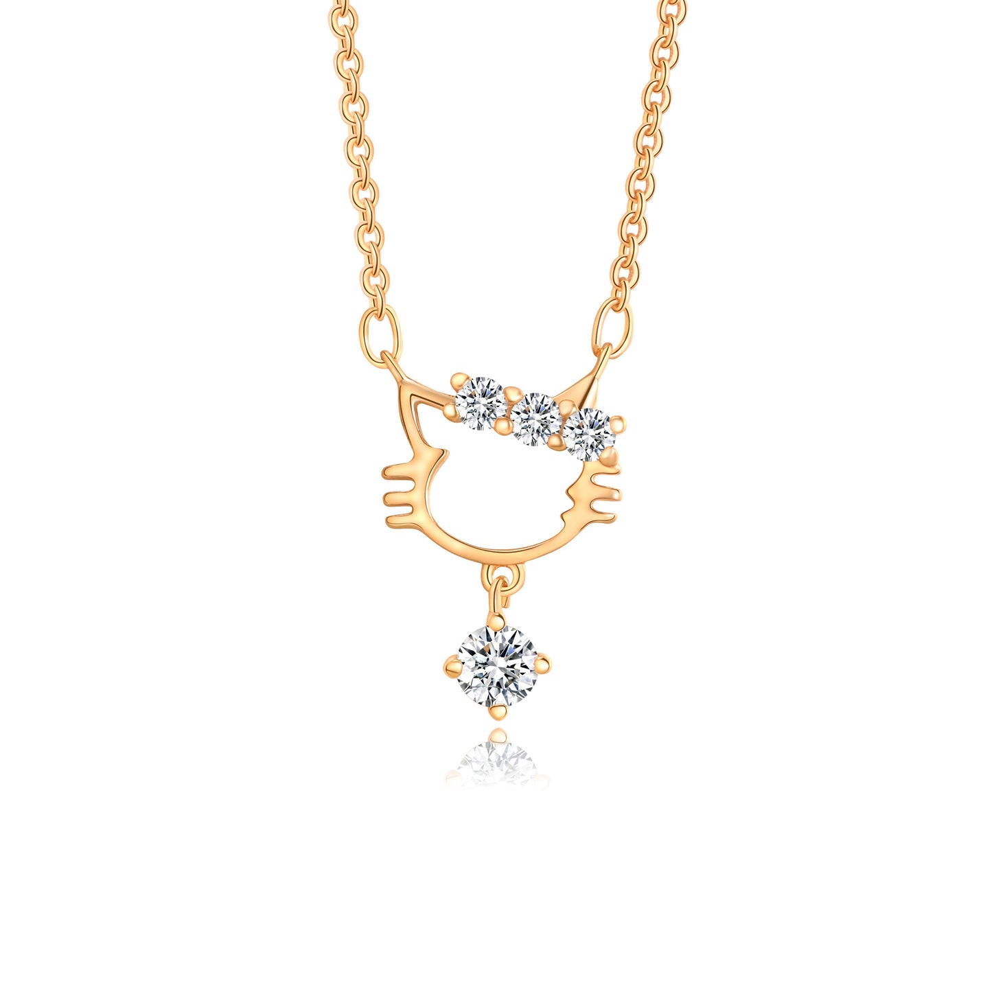 Brass With Plated Fashion Jewelry Necklace