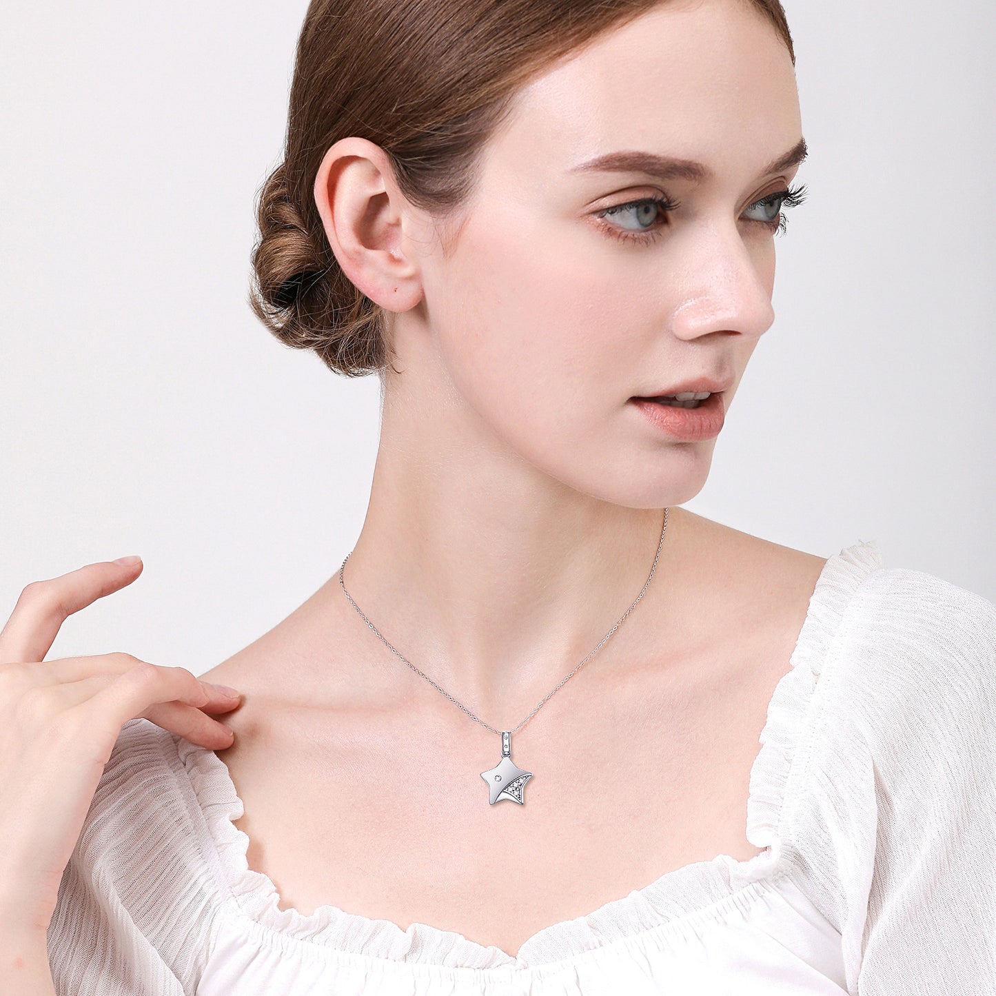 Brass With Plated Fashion Jewelry Necklace