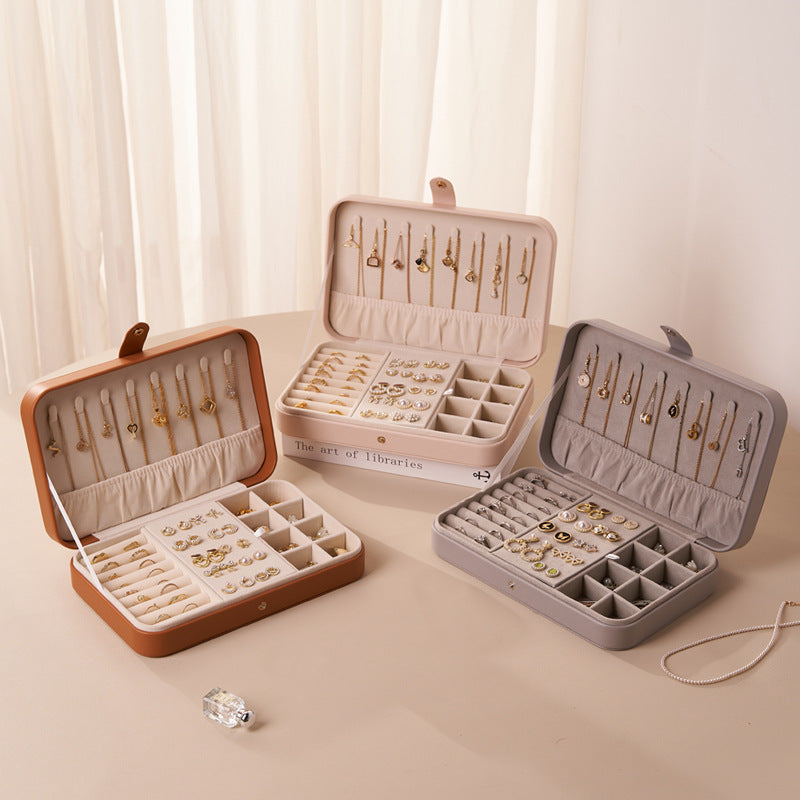 Portable Storage Case for Jewelry and Small Accessories