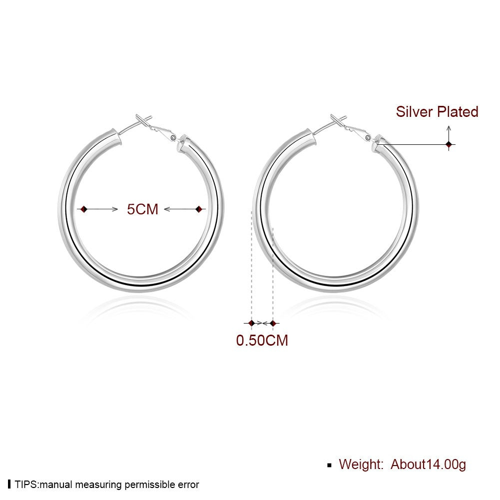 Brass With Plated Fashion Jewelry Earrings