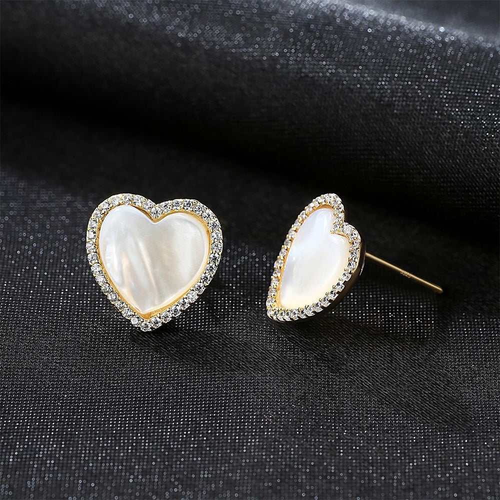 925 Sterling Silver Natural Pearl Drop Earrings Fashion Jewelry Gift for Women Girls