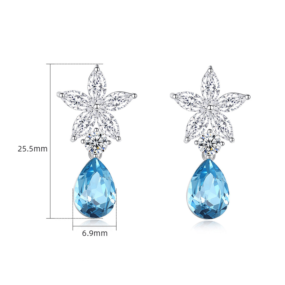 Copper With Plated Fashion Jewelry Earrings