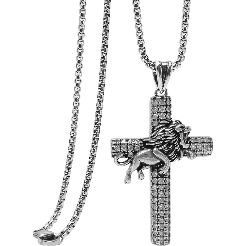 Cross Pendant Necklace, Men Women's Fashion Jewelry, Perfect for Parties & Gifts, Elegant Accessory for Everyday Wear