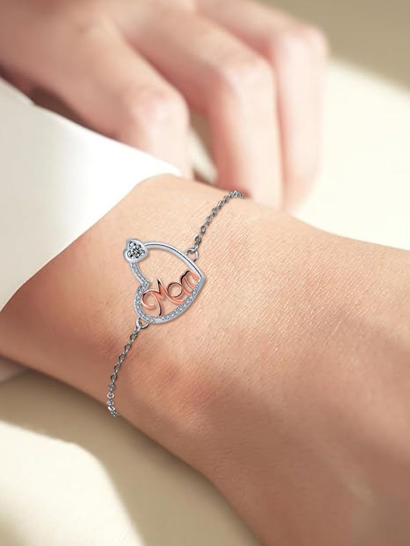Fashionable Letter Design Bracelet, Fashion Jewelry for Party, Daily Clothing Decor, Trendy All-match & Exquisite Jewelry for Gift
