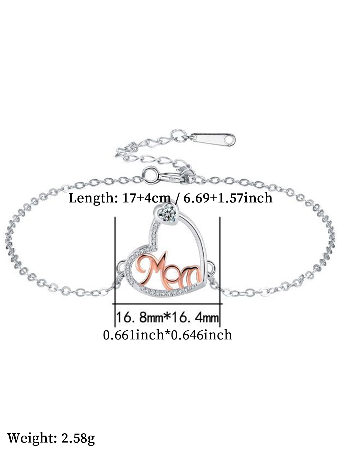 Fashionable Letter Design Bracelet, Fashion Jewelry for Party, Daily Clothing Decor, Trendy All-match & Exquisite Jewelry for Gift