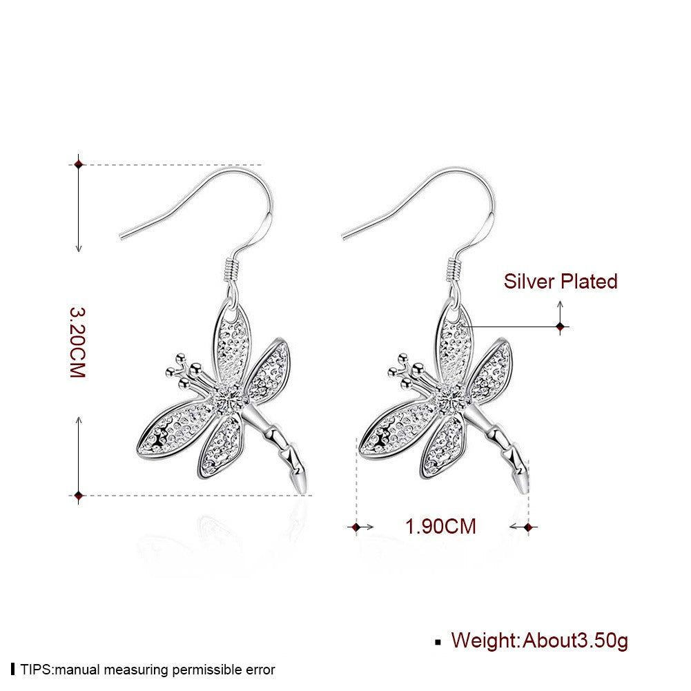 Brass With Plated Fashion Jewelry Earrings